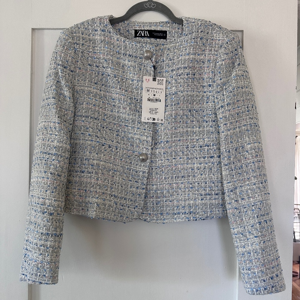 ZARA KALTA TEKSTURALI JACKET